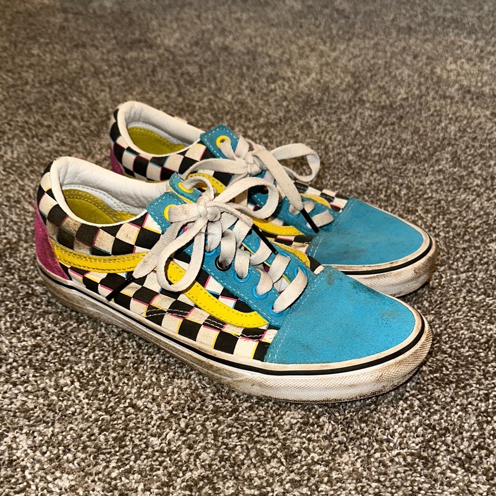 Old Skool Crazy Checks Multicolor Vans